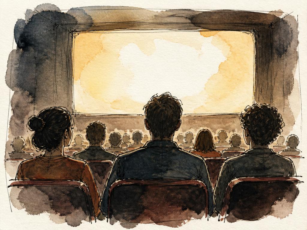 Zuschauer im Kino